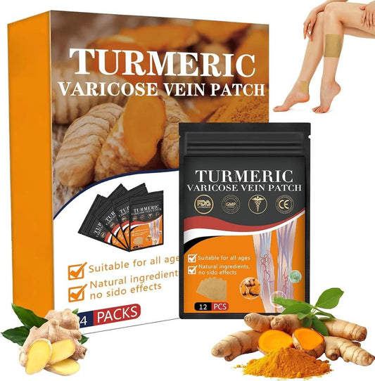 Turmeric Patches For Varicose Veins and Pain Relief ( 10 Pcs )